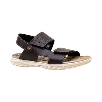 Sandalia-Cafe-Kids-Cabedal-Ajustavel-|-Molekinho-Tamanho--35---Cor--CAFE-0